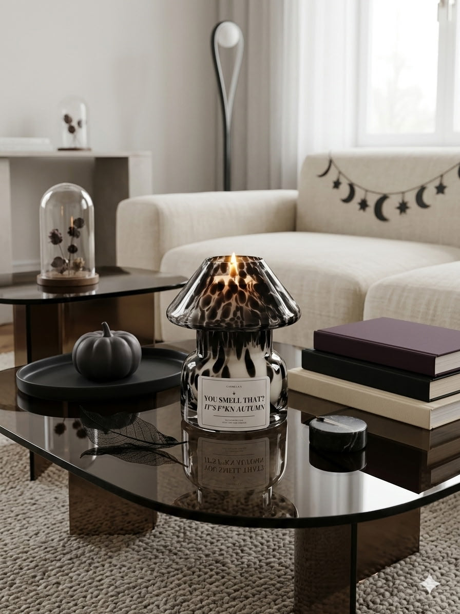 Mushroom Lamp Candle
